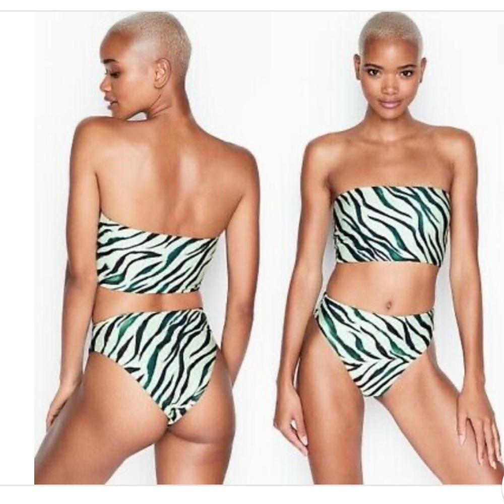 High waisted bikini bottoms